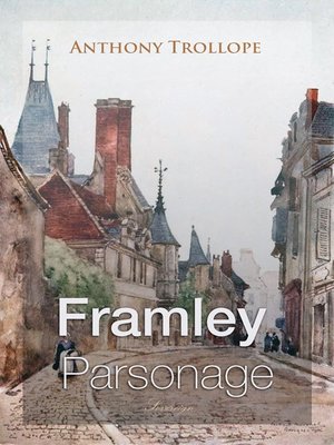 cover image of Framley Parsonage